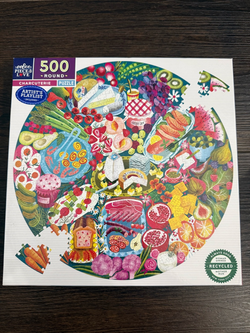Eeboo puzzle Charcuterie